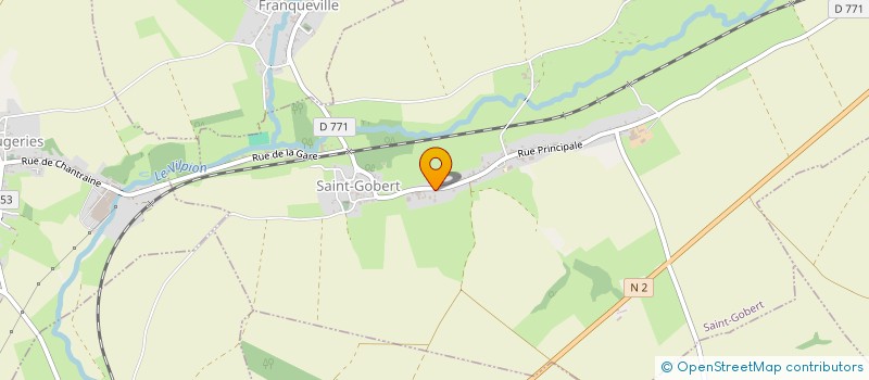 localisation de l'entreprise EARL DE LA BAROTTE  HAUTION