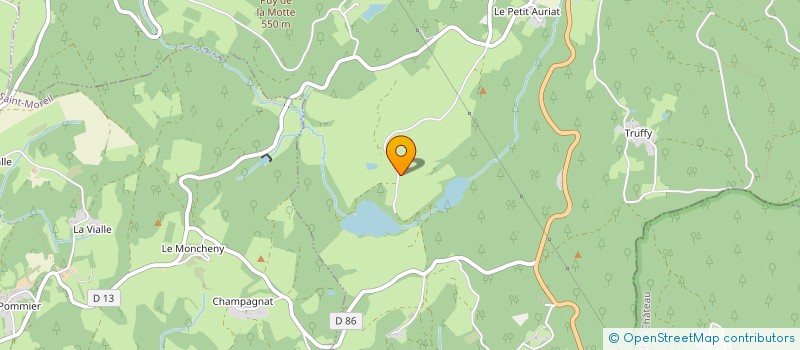 localisation de l'entreprise EARL DE LA BASSAT  SAINT-JUNIEN-LA-BREGERE