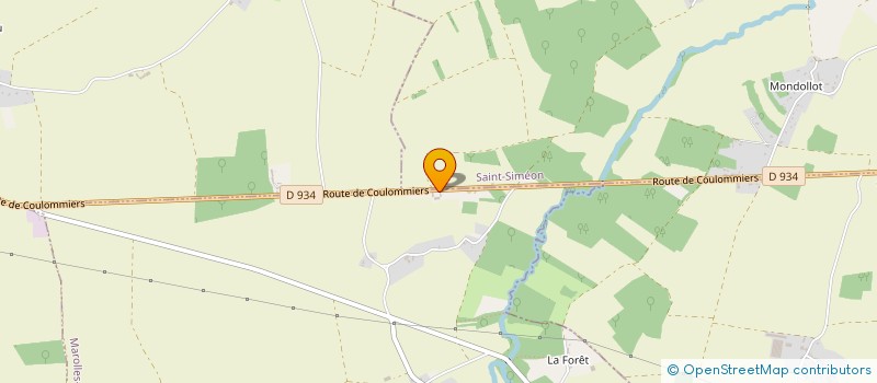 localisation de l'entreprise EARL DE LA BASSINIERE à MAROLLES-EN-BRIE