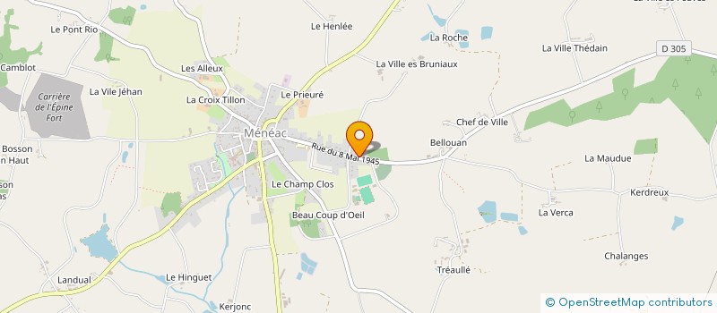 localisation de l'entreprise EARL DE LA BATAILLE à MOHON
