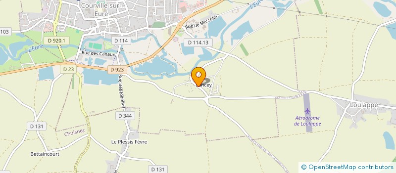 localisation de l'entreprise EARL DE LA BAUDRIERE à SAINT-ARNOULT-DES-BOIS