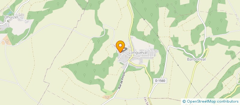 localisation de l'entreprise EARL DE LA BELLE AUMONE à LES SEPTVALLONS