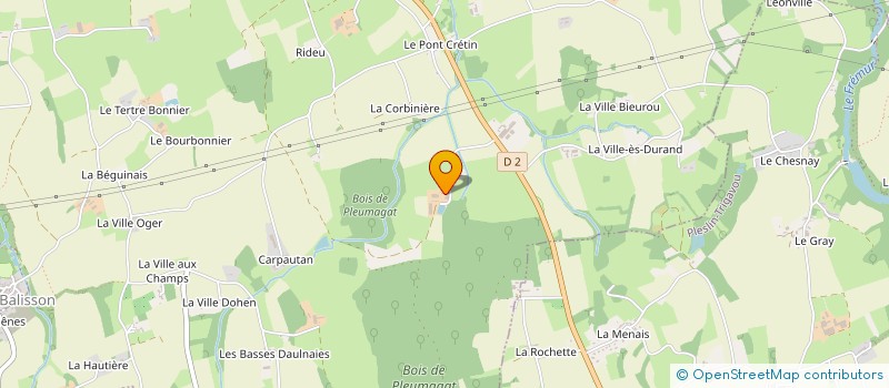 localisation de l'entreprise EARL DE LA BERGERIE  BEAUSSAIS-SUR-MER