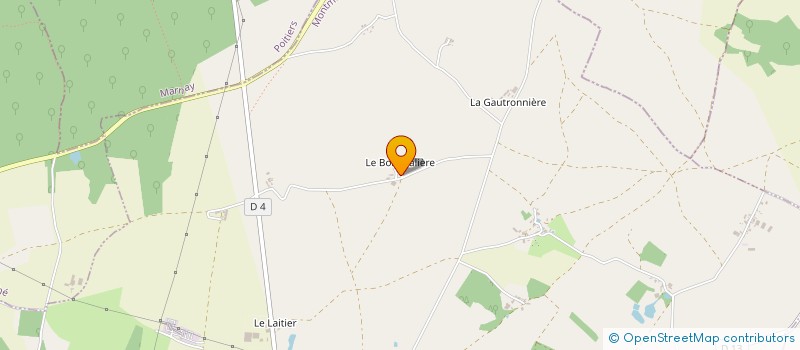 localisation de l'entreprise EARL DE LA BIGUERIE à CHAMPAGNE-SAINT-HILAIRE