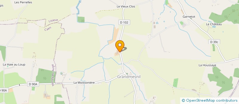 localisation de l'entreprise EARL DE LA BILLETTE à SAINT-PIERRE-EN-AUGE