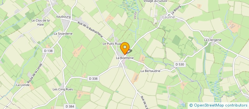 localisation de l'entreprise EARL DE LA BOETTERIE à VESLY