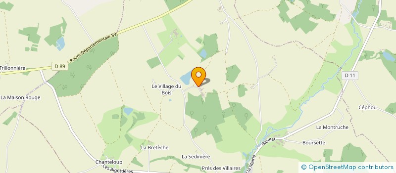 localisation de l'entreprise EARL DE LA BOISSONNIERE à BEAUMONT-VILLAGE