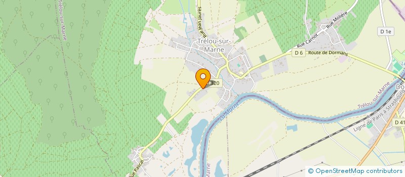 localisation de l'entreprise EARL DE LA BOISSY à TRELOU-SUR-MARNE