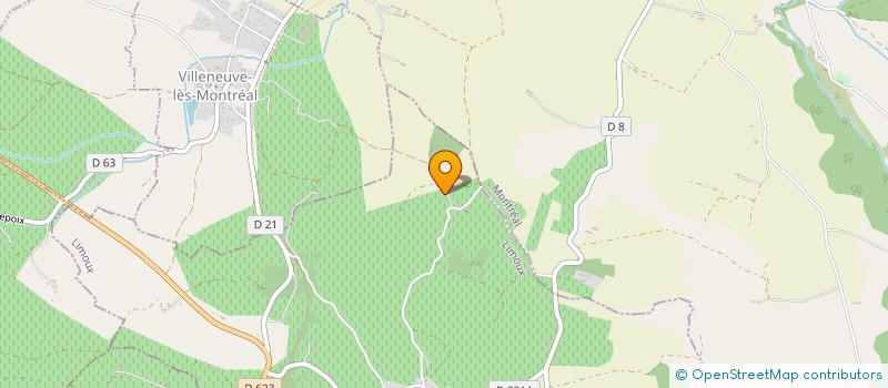 localisation de l'entreprise EARL DE LA BORDETTE  CAILHAVEL