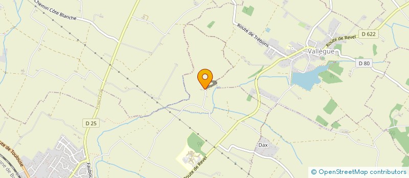 localisation de l'entreprise EARL DE LA BOSQUE à VILLEFRANCHE-DE-LAURAGAIS
