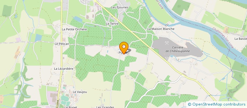 localisation de l'entreprise EARL DE LA BOUILLERE à MAUGES-SUR-LOIRE