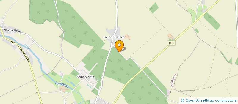 localisation de l'entreprise EARL DE LA BROCHE à ETREPAGNY