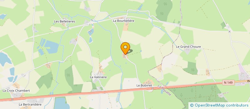 localisation de l'entreprise EARL DE LA BUTTE à LA PEYRATTE