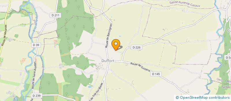 localisation de l'entreprise EARL DE LA CARRERE à BARCUGNAN