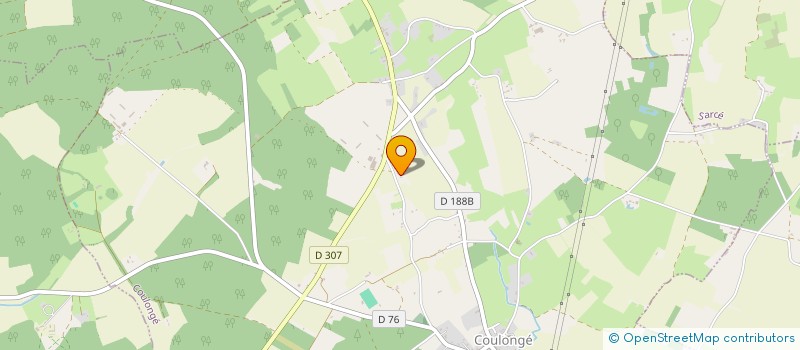 localisation de l'entreprise EARL DE LA CAVE à LE LUDE