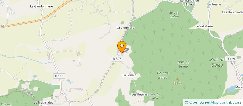 localisation de l'entreprise EARL DE LA CHAINE  MARCILLE-LA-VILLE