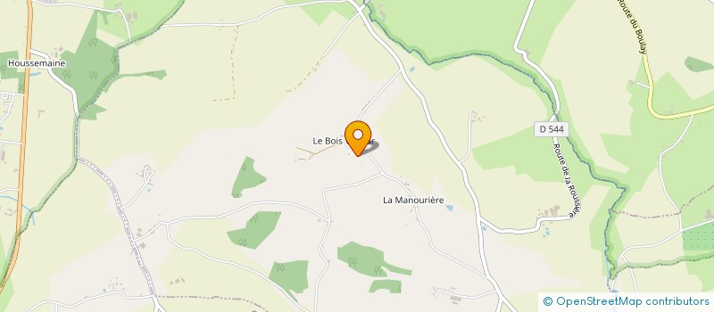 localisation de l'entreprise EARL DE LA CHAINE à SAINT-MARTIN-DES-LANDES