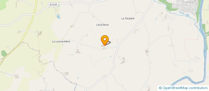 localisation de l'entreprise EARL DE LA CHAPELLE  CONTEST