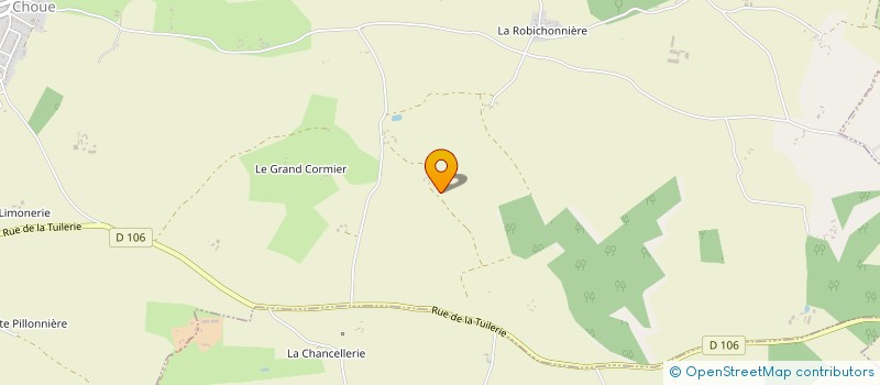 localisation de l'entreprise EARL DE LA CHARBONNERIE à COUETRON-AU-PERCHE