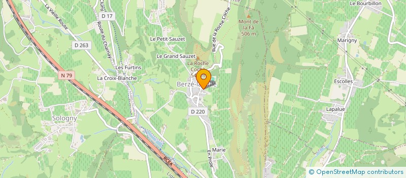 localisation de l'entreprise EARL DE LA CHENEVRIERE à IGE