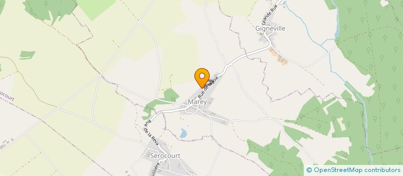localisation de l'entreprise EARL DE LA CHEVREUSE à MAREY