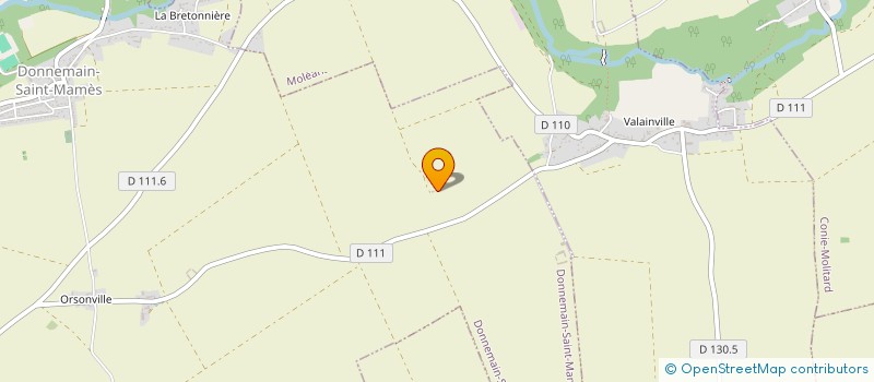 localisation de l'entreprise EARL DE LA CIGOGNE à DONNEMAIN-SAINT-MAMES