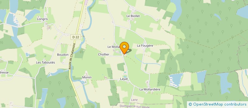 localisation de l'entreprise EARL DE LA CLAIE à LENT