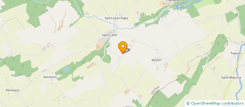 localisation de l'entreprise EARL DE LA CLEF DES GARENNES à MERLEAC