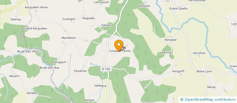 localisation de l'entreprise EARL DE LA COLLINE à MELRAND