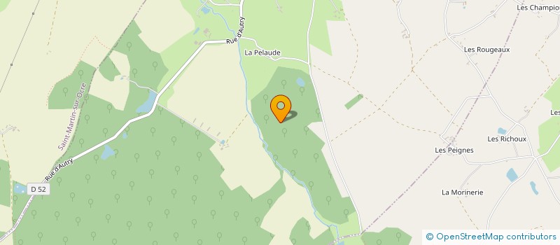 localisation de l'entreprise EARL DE LA COLLINE à SAINT-BRISSON-SUR-LOIRE