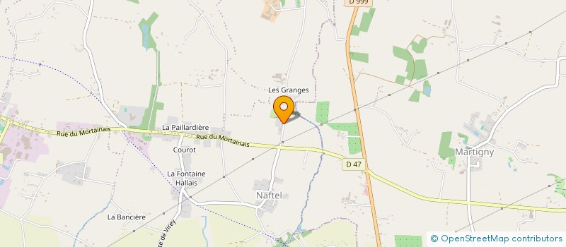 localisation de l'entreprise EARL DE LA CORBLINIERE à ISIGNY-LE-BUAT