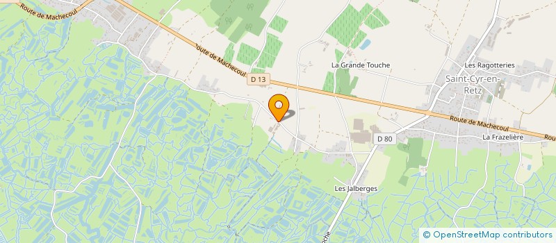 localisation de l'entreprise EARL DE LA COTE à VILLENEUVE-EN-RETZ