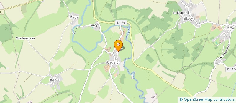 localisation de l'entreprise EARL DE LA COTE AU DUC  ANGELY