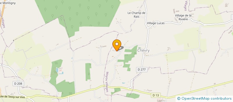 localisation de l'entreprise EARL DE LA COUR à MOYON VILLAGES