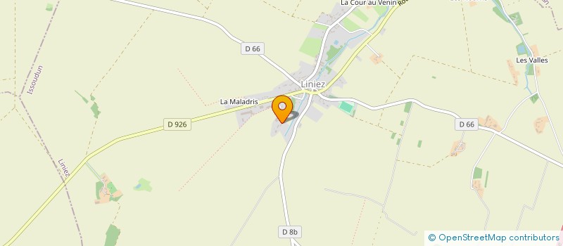 localisation de l'entreprise EARL DE LA COUR AU GERBIER à LINIEZ