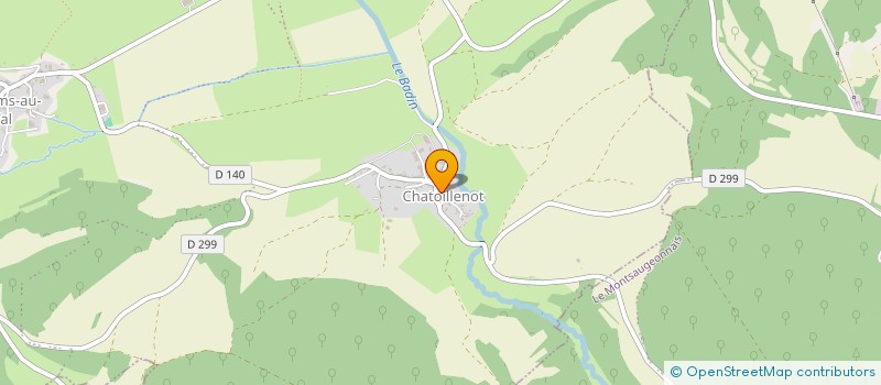 localisation de l'entreprise EARL DE LA CRAA à LE VAL-D'ESNOMS