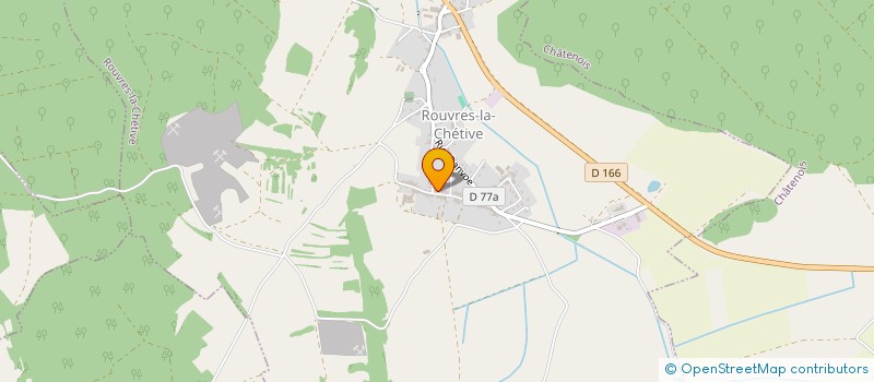 localisation de l'entreprise EARL DE LA CROISEE  VIOCOURT