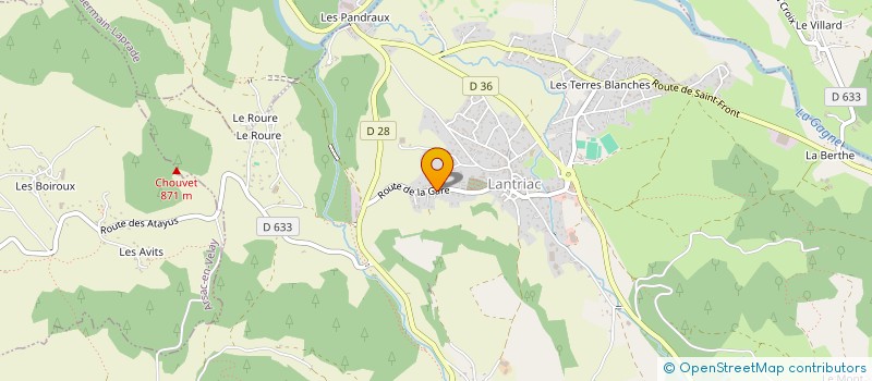 localisation de l'entreprise EARL DE LA CROIX à SAINT-PIERRE-EYNAC