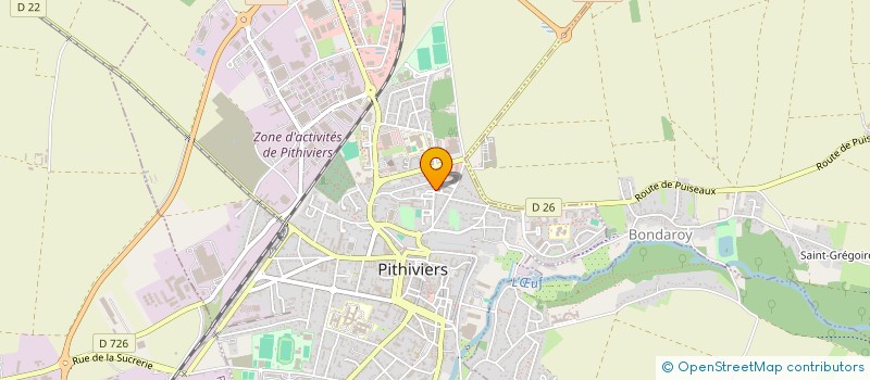 localisation de l'entreprise EARL DE LA CROIX BLANCHE à ESTOUY