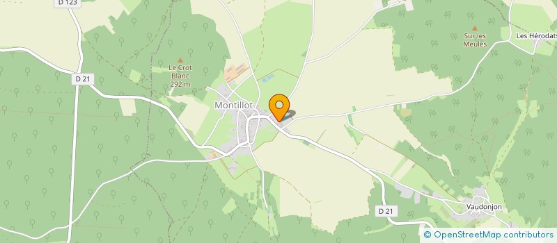 localisation de l'entreprise EARL DE LA CROIX LICAN  MAILLY-LE-CHATEAU