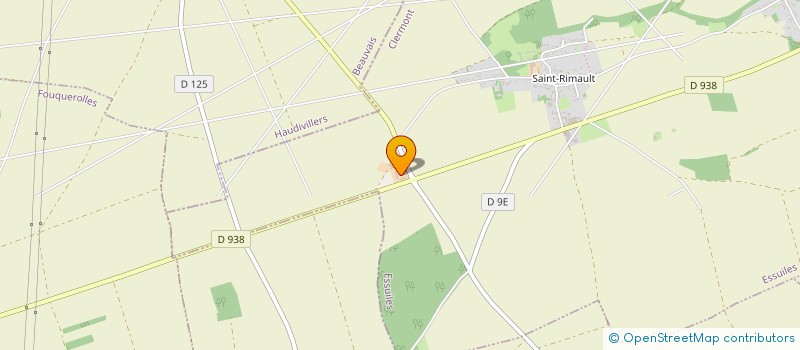 localisation de l'entreprise EARL DE LA CROIX MORELLE  ESSUILES