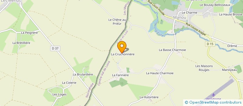 localisation de l'entreprise EARL DE LA CRUCHONNIERE à FONTAINE-SIMON