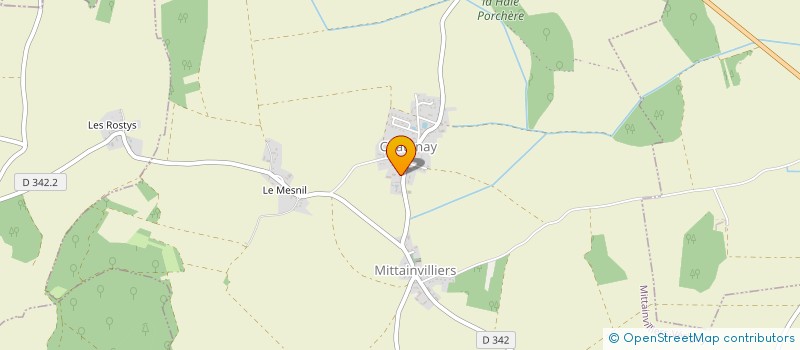 localisation de l'entreprise EARL DE LA DIME à MITTAINVILLIERS-VERIGNY