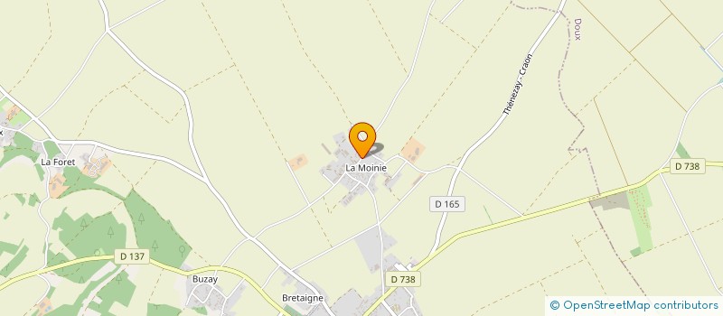 localisation de l'entreprise EARL DE LA DIME  THENEZAY