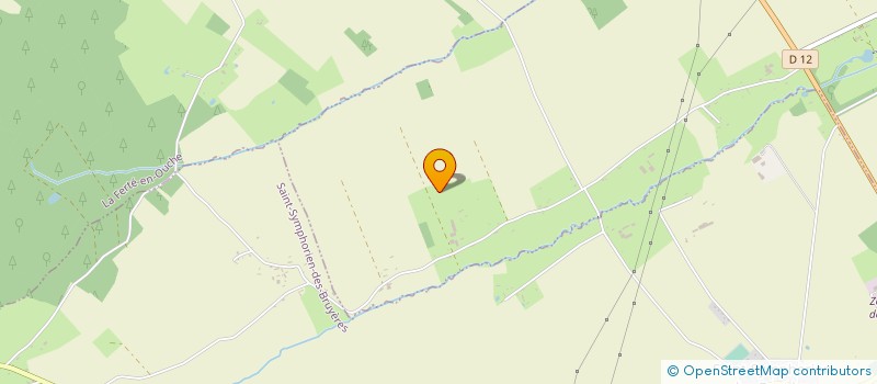 localisation de l'entreprise EARL DE LA DINIERE  SAINT-NICOLAS-DE-SOMMAIRE