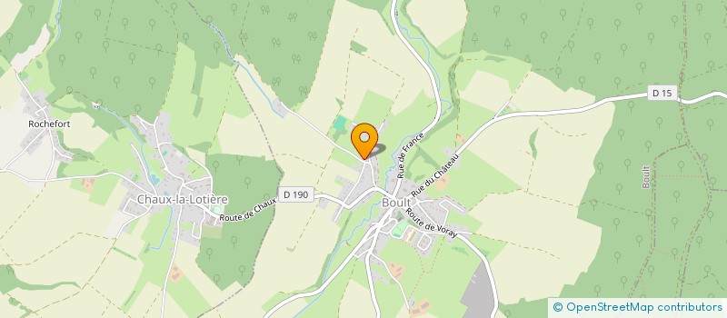 localisation de l'entreprise EARL DE LA DOUCELLE  BOULT