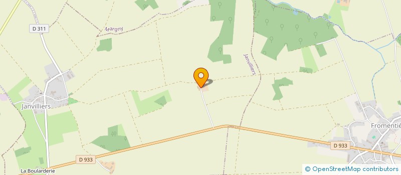 localisation de l'entreprise EARL DE LA DURUTERIE  JANVILLIERS
