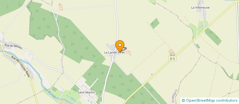 localisation de l'entreprise EARL DE LA FERME D EN HAUT  HACQUEVILLE