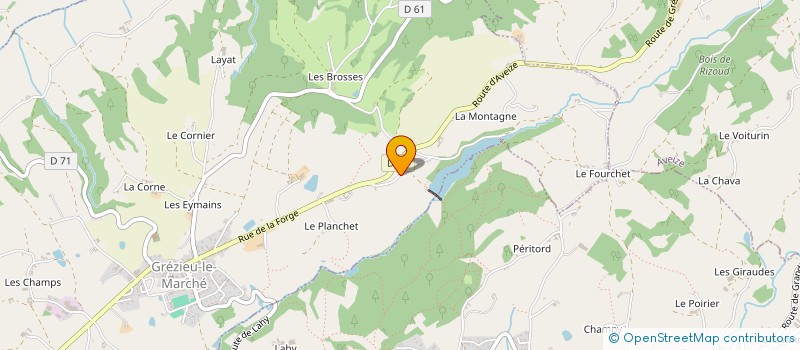 localisation de l'entreprise EARL DE LA FERME DE L'ANGE à MEYS