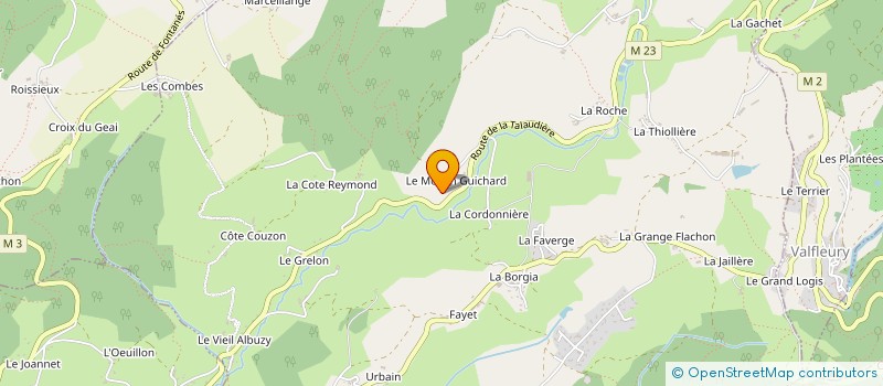 localisation de l'entreprise EARL DE LA FERME DU PREVERT à SAINT-CHRISTO-EN-JAREZ